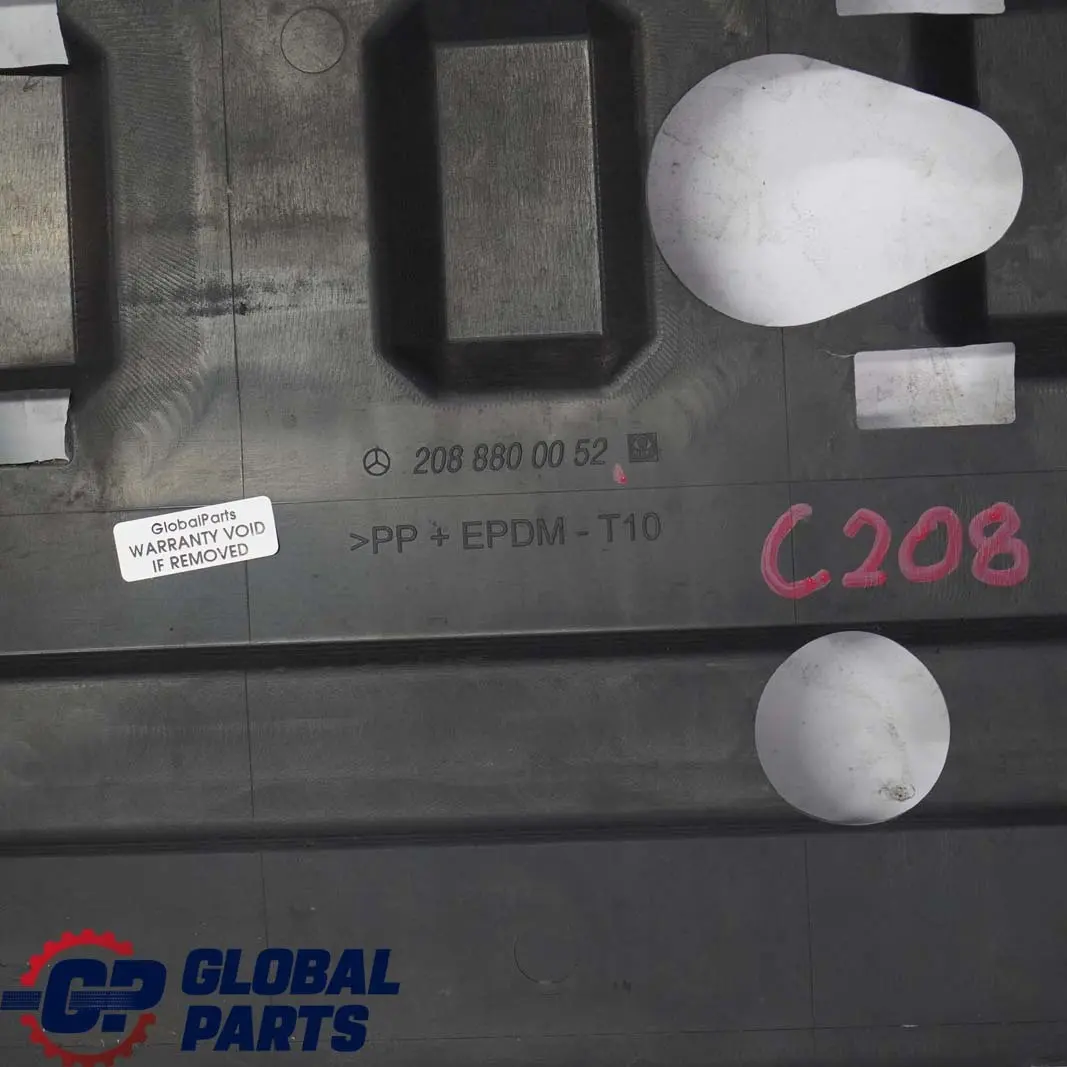 Mercedes-Benz CLK W208 Paraurti Posteriore Supporto Copertura per con numero di parte A2088800052 Mercedes-Benz CLK W208 Paraurti Posteriore Supporto Copertura - SKU A2088800052 - Numero di parte A2088800052