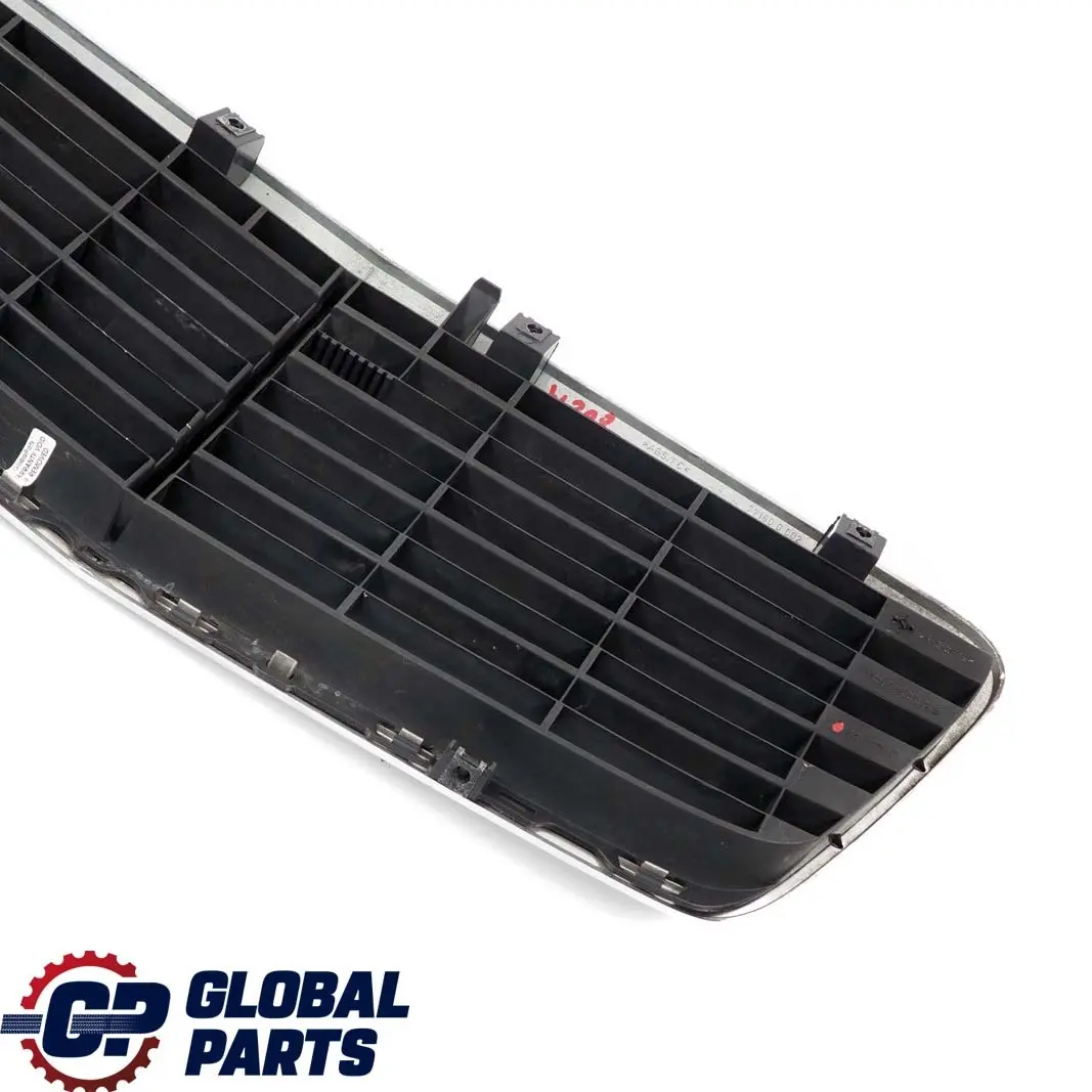 Mercedes-Benz CLK C208 Front Bumper Grille Cover Central Chrome to with Part number A2088800085 Mercedes-Benz CLK C208 Front Bumper Grille Cover Central Chrome - SKU A2088800085 - Part number A2088800085