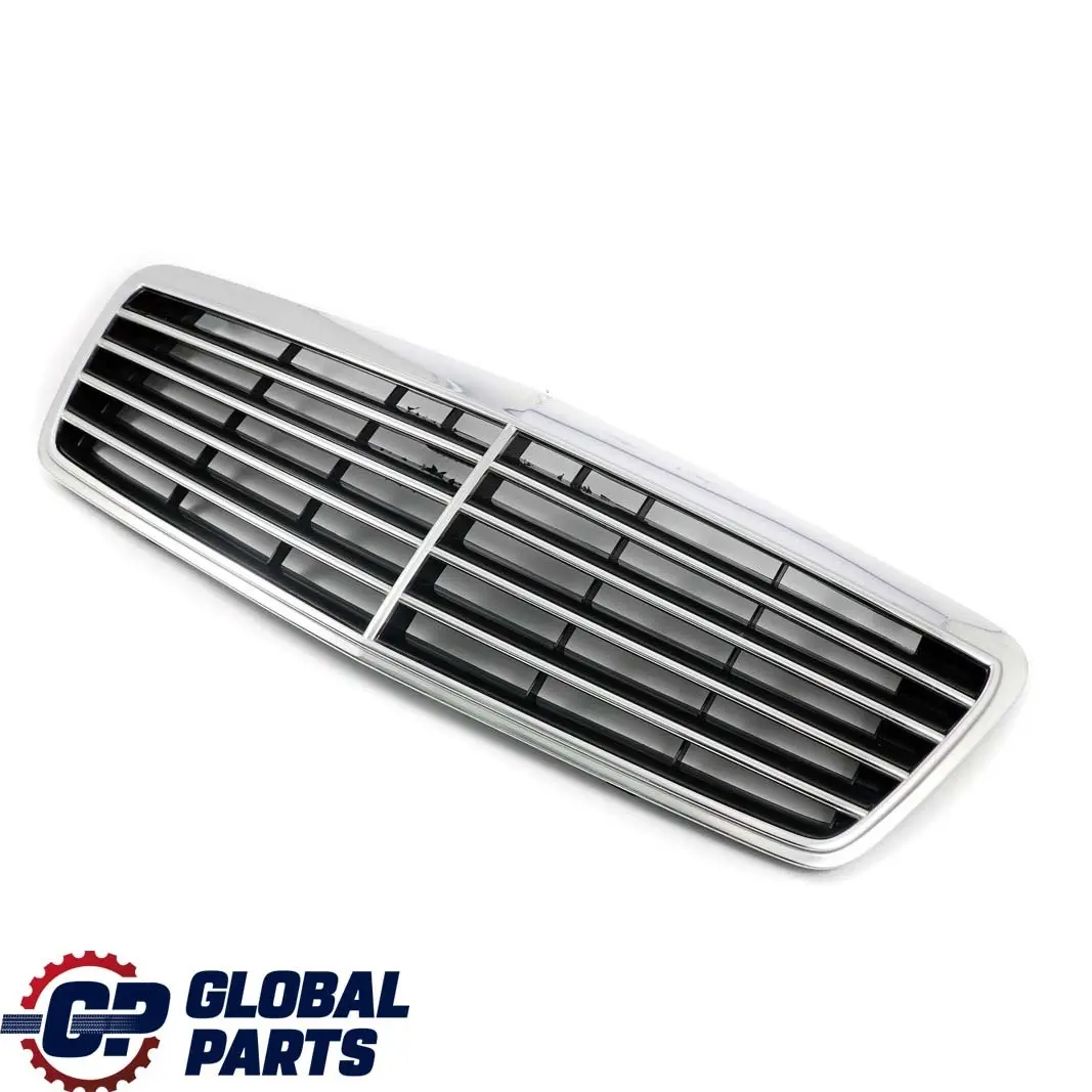 Mercedes-Benz CLK C208 Front Bumper Grille Cover Central Chrome to with Part number A2088800085 Mercedes-Benz CLK C208 Front Bumper Grille Cover Central Chrome - SKU A2088800085 - Part number A2088800085