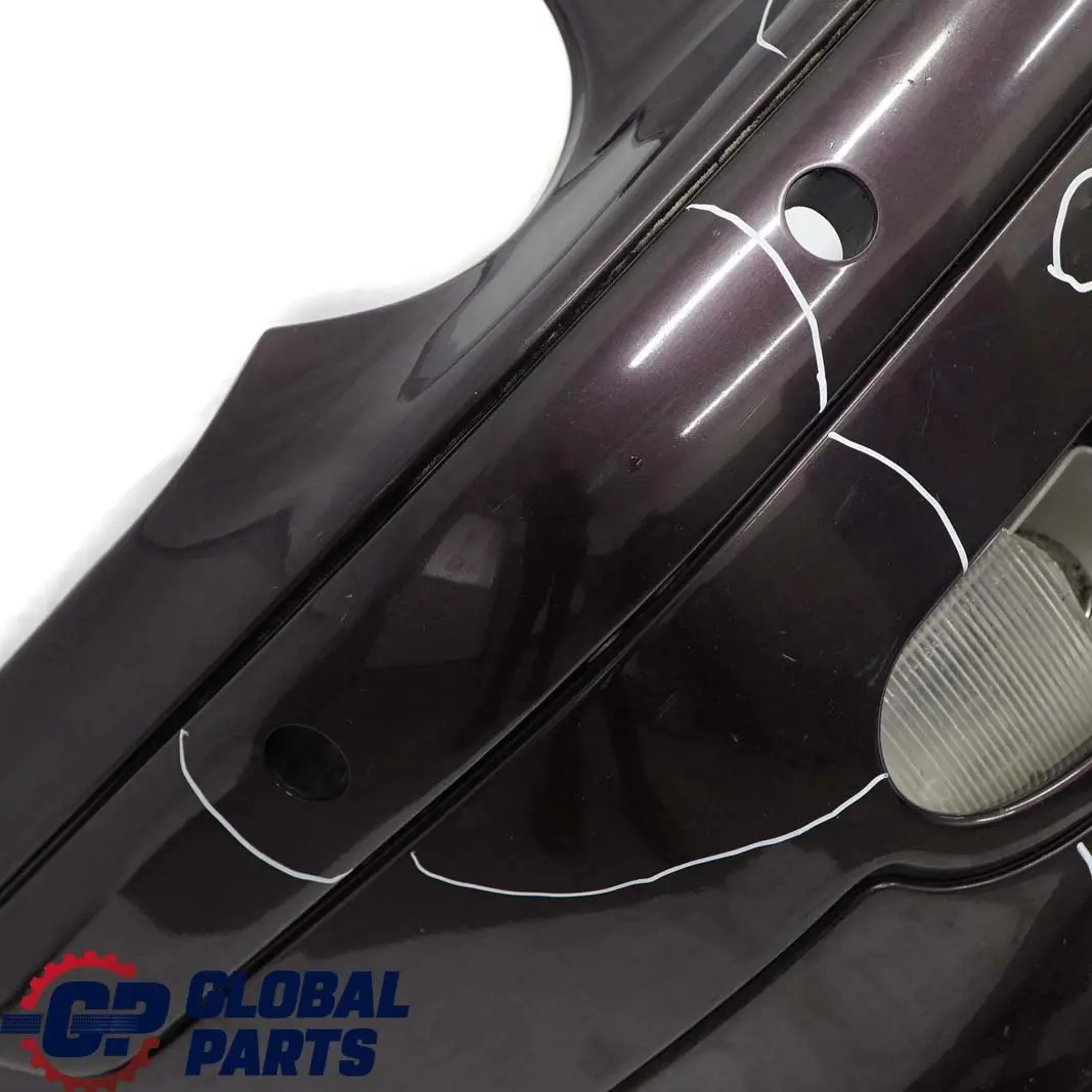 Mercedes-Benz CLK-Class W208 Front Bumper Trim Panel Almandine Black - 182 to with Part number A2088800140 Mercedes-Benz CLK-Class W208 Front Bumper Trim Panel Almandine Black - 182 - SKU A2088800140-ALB - Part number A2088800140