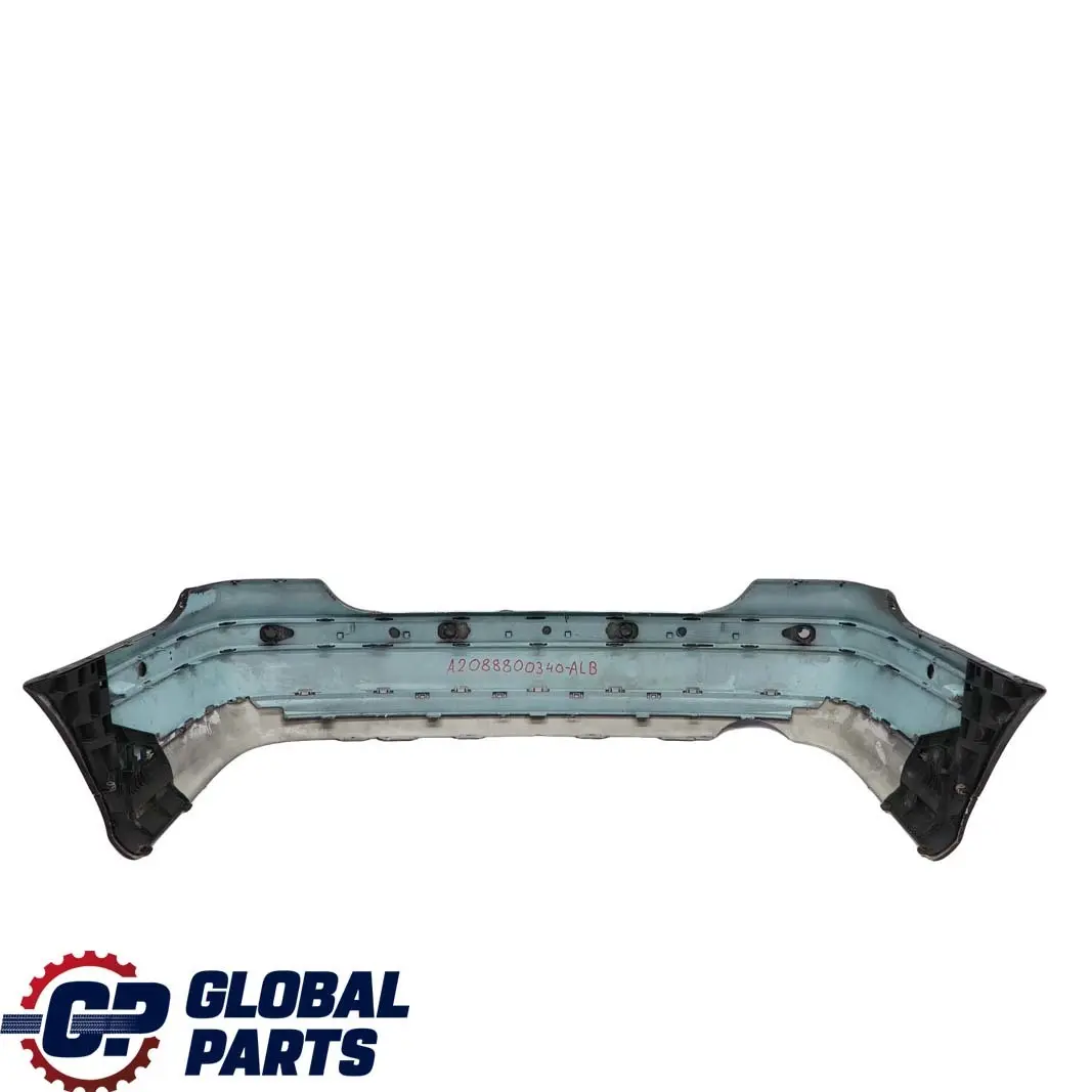 Mercedes-Benz CLK W208 C208 Rear Bumper Trim Panel Almandine Black Metallic 182 to with Part number A2088800340 Mercedes-Benz CLK W208 C208 Rear Bumper Trim Panel Almandine Black Metallic 182 - SKU A2088800340-ALB - Part number A2088800340