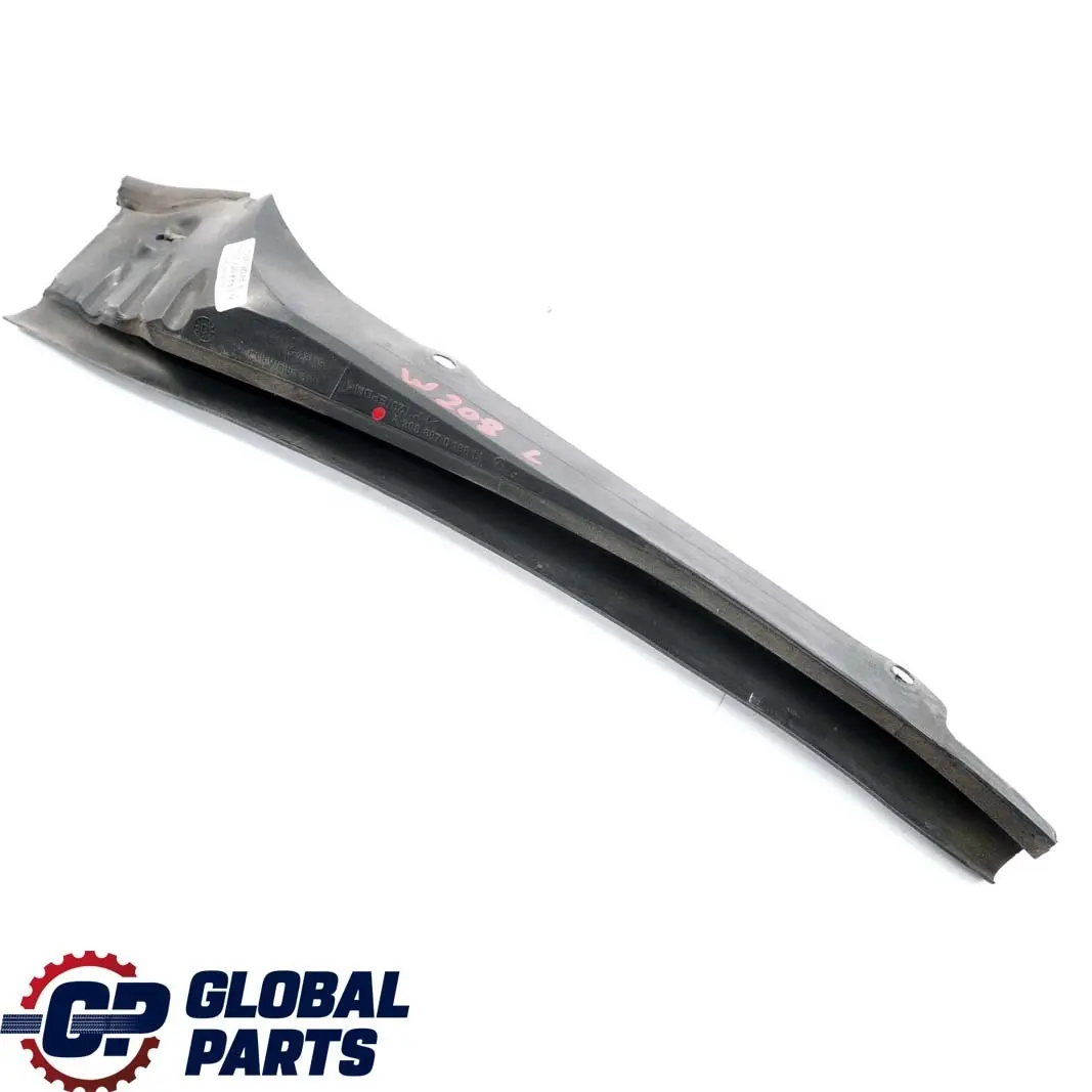 W208 Capo Sello Burlete Delantero Izquierdo Junta Motor para Mercedes con número de pieza A2088870198 Mercedes W208 Capo Sello Burlete Delantero Izquierdo Junta Motor - SKU A2088870198 - Número de pieza A2088870198