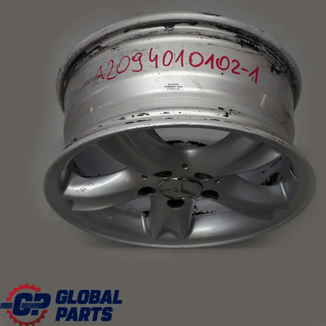  Mercedes-Benz W209 CL203 W203 Vorne Alufelge Alu Felge 16" 7J ET:37 - SKU A2094010102-1 - Teilenummer A2094010102
