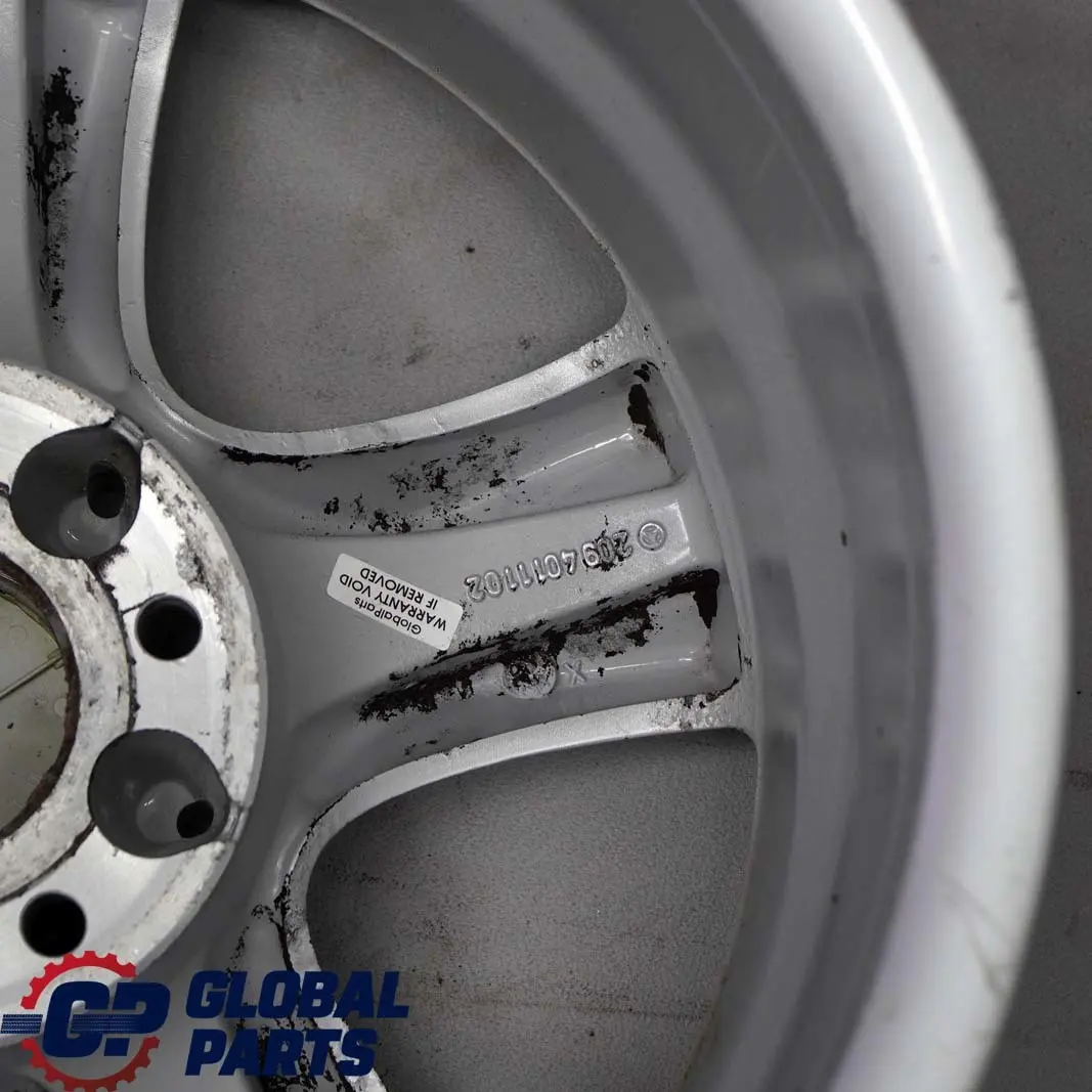 Mercedes-Benz W209 CL203 Hinten Alufelge Alu Felge 16" 8J ET:32 für mit Teilenummer A2094011102 Mercedes-Benz W209 CL203 Hinten Alufelge Alu Felge 16" 8J ET:32 - SKU A2094011102-1 - Teilenummer A2094011102