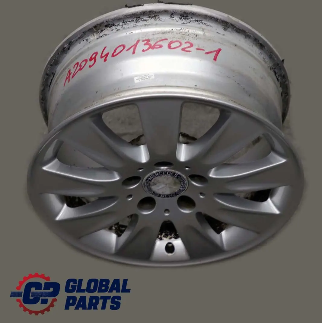 Mercedes-Benz CLK-Class C209 Front Alloy Wheel Rim 16" 7J ET:31 to with Part number A2094013602 Mercedes-Benz CLK-Class C209 Front Alloy Wheel Rim 16" 7J ET:31 - SKU A2094013602-1 - Part number A2094013602