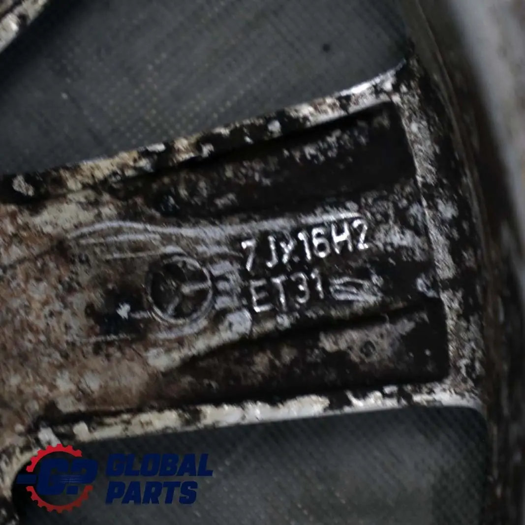 Mercedes-Benz CLK-Class C209 Front Alloy Wheel Rim 16" 7J ET:31 to with Part number A2094013602 Mercedes-Benz CLK-Class C209 Front Alloy Wheel Rim 16" 7J ET:31 - SKU A2094013602-1 - Part number A2094013602