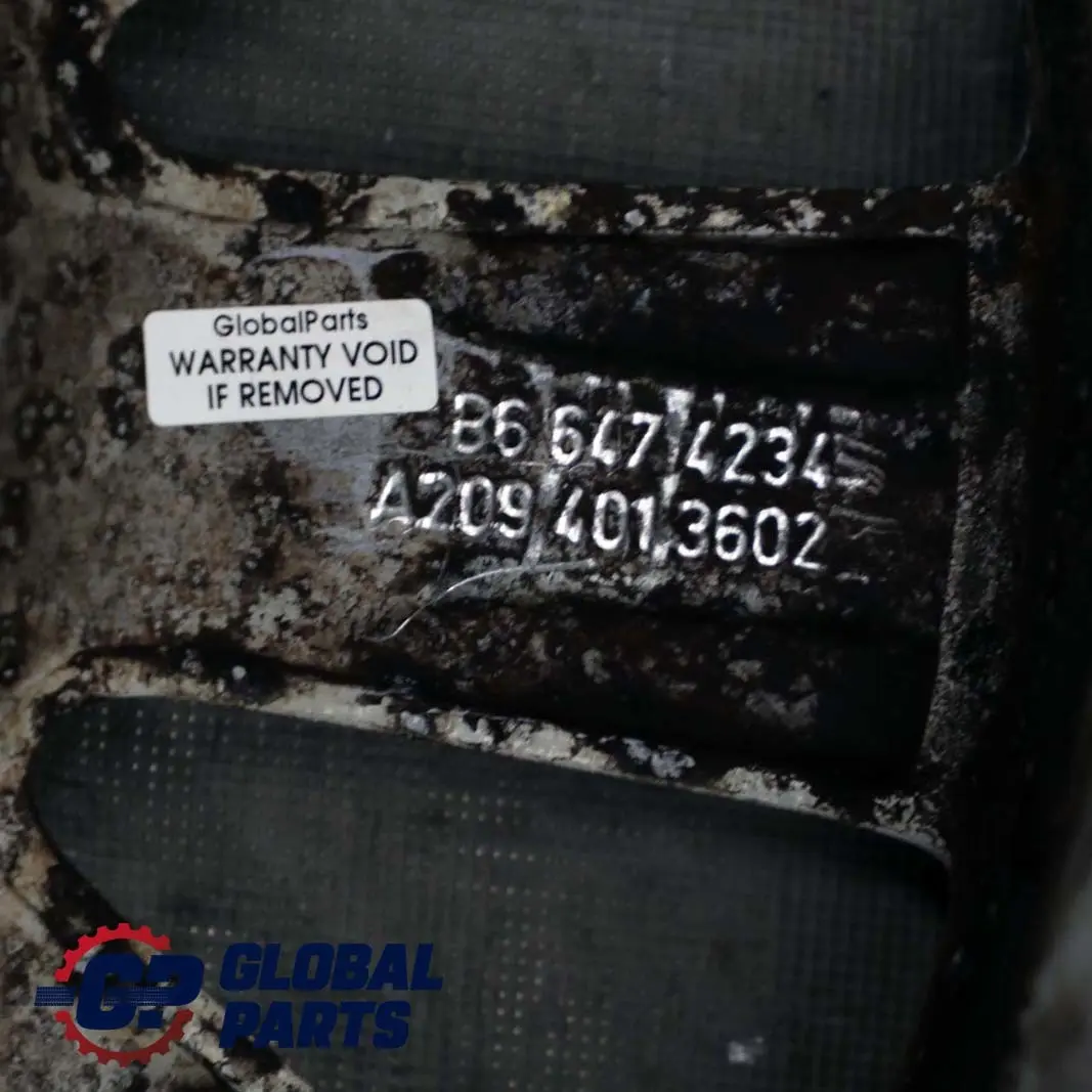 Mercedes-Benz CLK-Class C209 Front Alloy Wheel Rim 16" 7J ET:31 to with Part number A2094013602 Mercedes-Benz CLK-Class C209 Front Alloy Wheel Rim 16" 7J ET:31 - SKU A2094013602-1 - Part number A2094013602