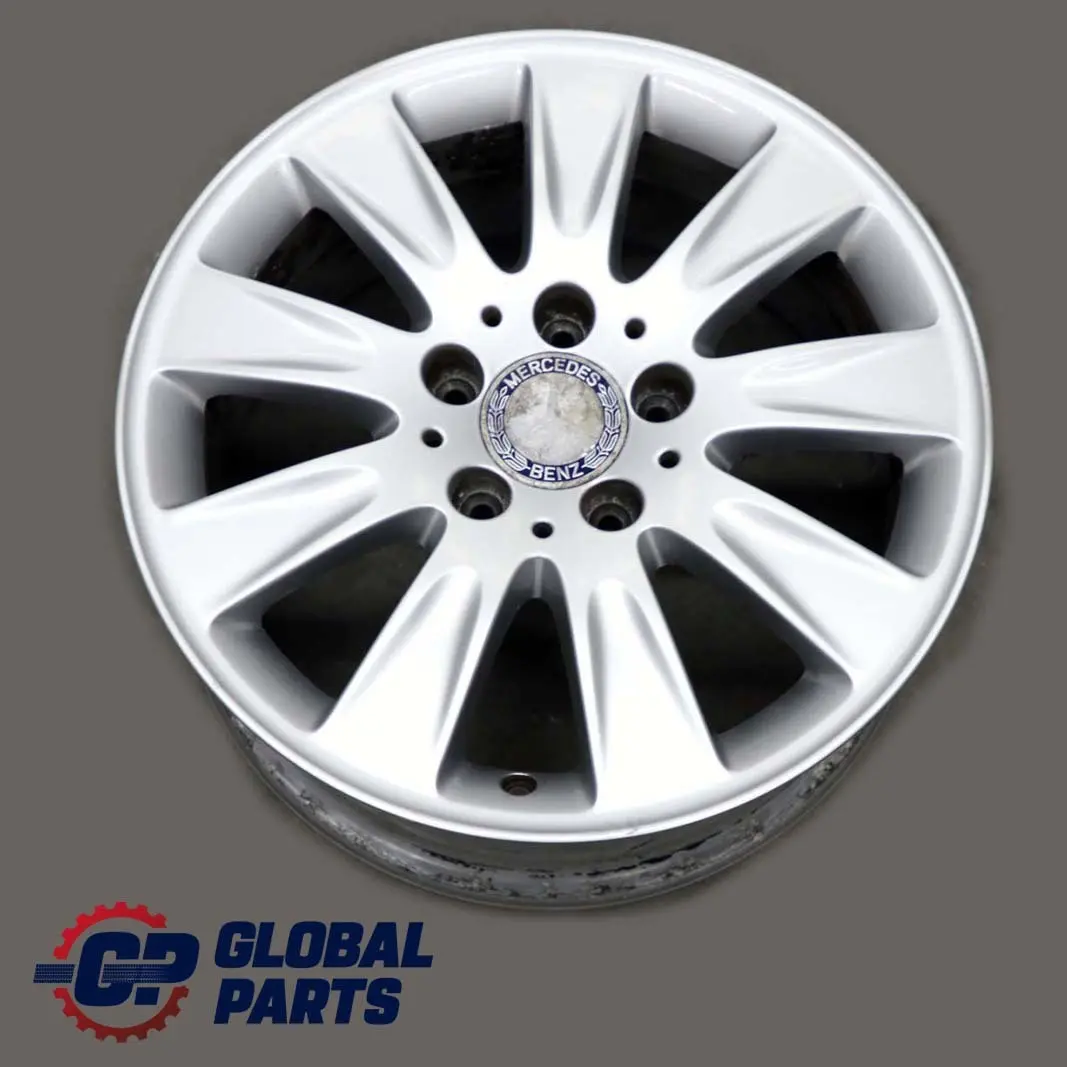 Mercedes-Benz CLK-Class C209 Front Alloy Wheel Rim 16" 7J ET:31 to with Part number A2094013602 Mercedes-Benz CLK-Class C209 Front Alloy Wheel Rim 16" 7J ET:31 - SKU A2094013602-1 - Part number A2094013602