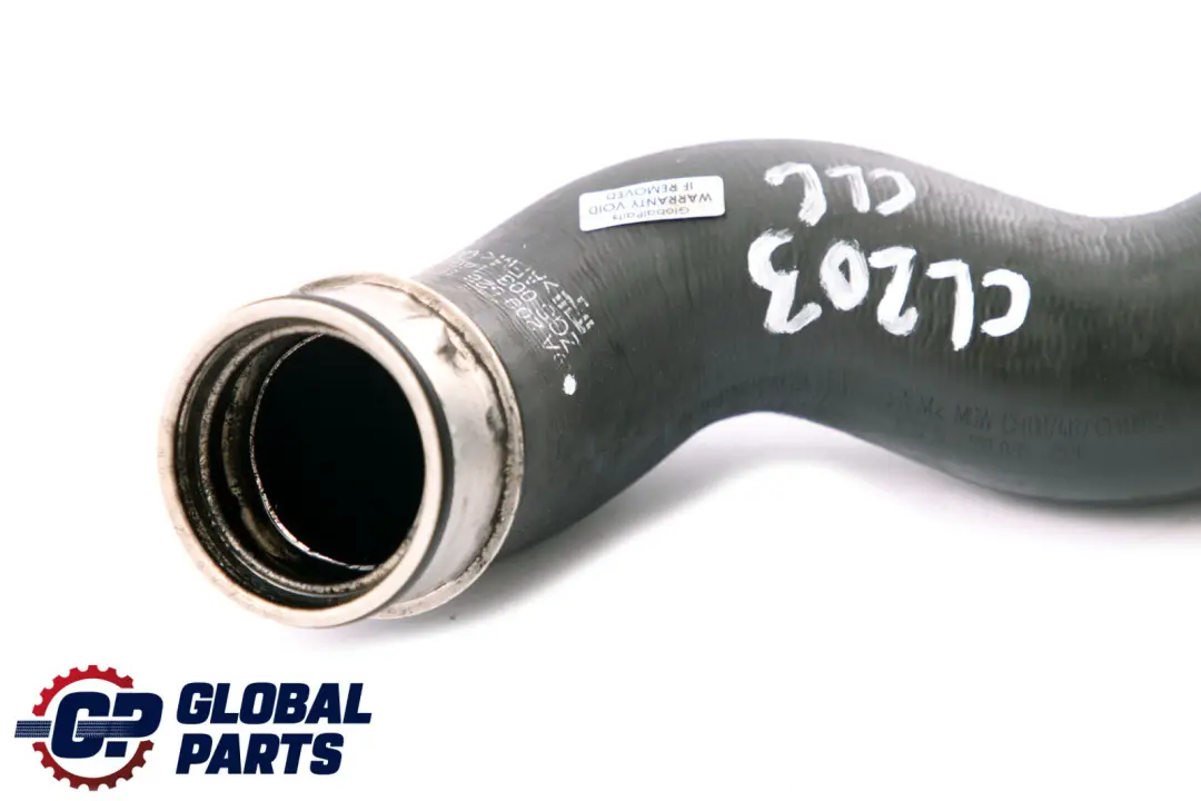 Mercedes CLC CL203 Tuyau de refroidisseur intermédiaire Turbo - SKU A2095281082 - Numéro de pièce A2095281082
