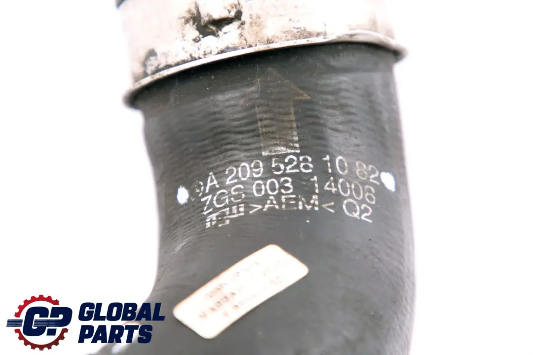 Tubo flexible para Mercedes CLC CL203 Turbo Intercooler con número de pieza A2095281082 Mercedes CLC CL203 Turbo Intercooler Tubo flexible - SKU A2095281082 - Número de pieza A2095281082