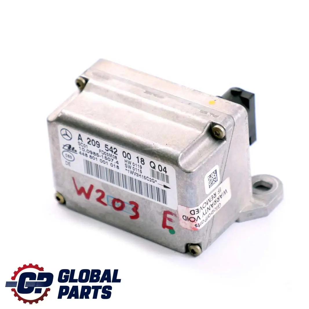 ESP Sensor De velocidad De rotacion De gui?ada para Mercedes W203 C209 con número de pieza A2095420018 Mercedes W203 C209 ESP Sensor De velocidad De rotacion De gui?ada - SKU A2095420018 - Número de pieza A2095420018