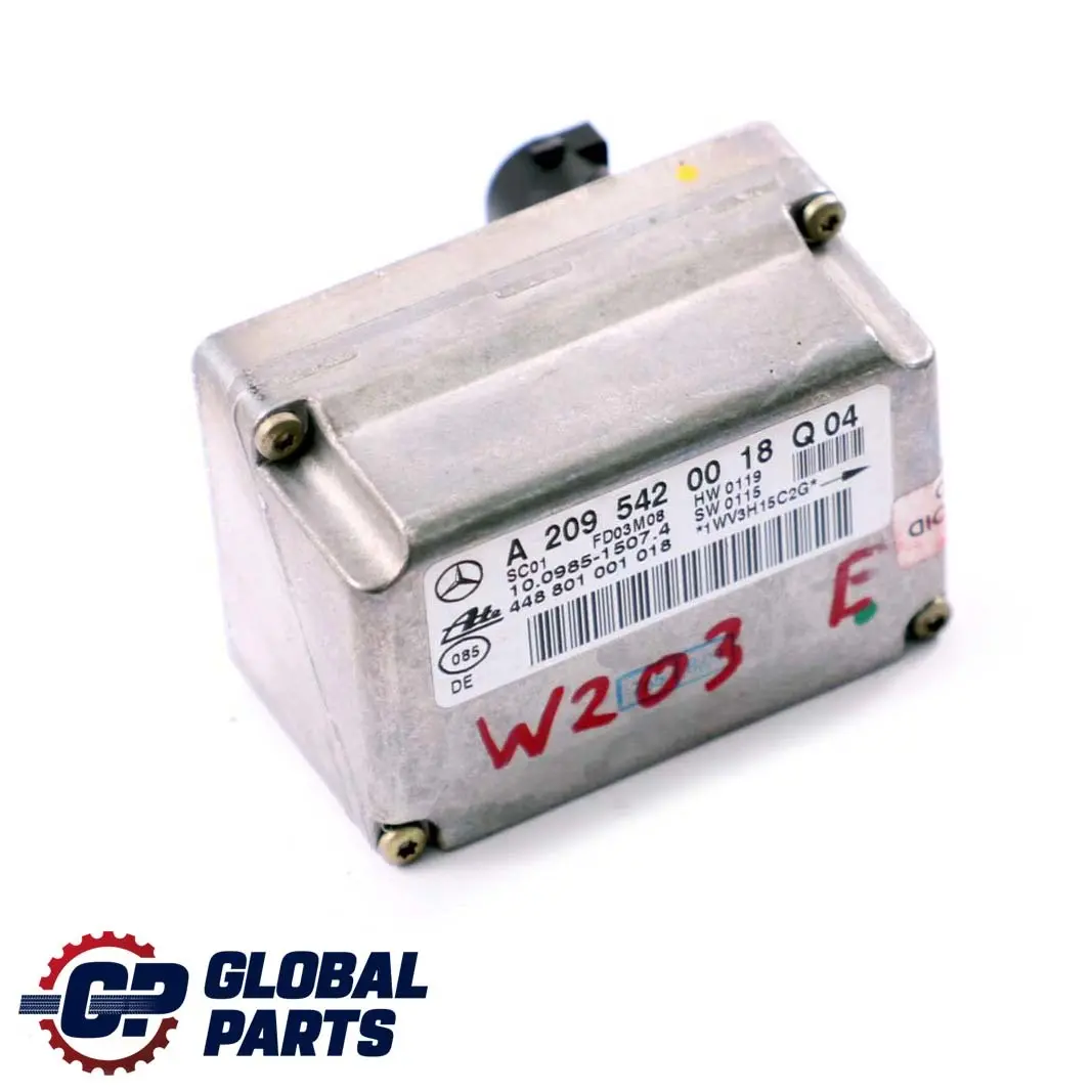 Mercedes-Benz C CLK Class W203 C209 ESP Yaw Rotation Rate Sensor to with Part number A2095420018 Mercedes-Benz C CLK Class W203 C209 ESP Yaw Rotation Rate Sensor - SKU A2095420018 - Part number A2095420018