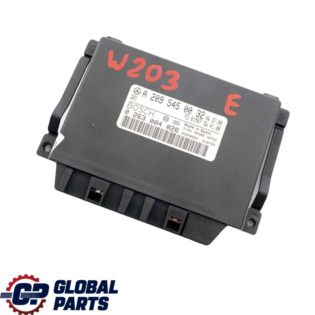 Sensore Parcheggio Modulo Controllo Distanza per Mercedes S203 W203 con numero di parte A2095450032 Mercedes S203 W203 Sensore Parcheggio Modulo Controllo Distanza - SKU A2095450032 - Numero di parte A2095450032