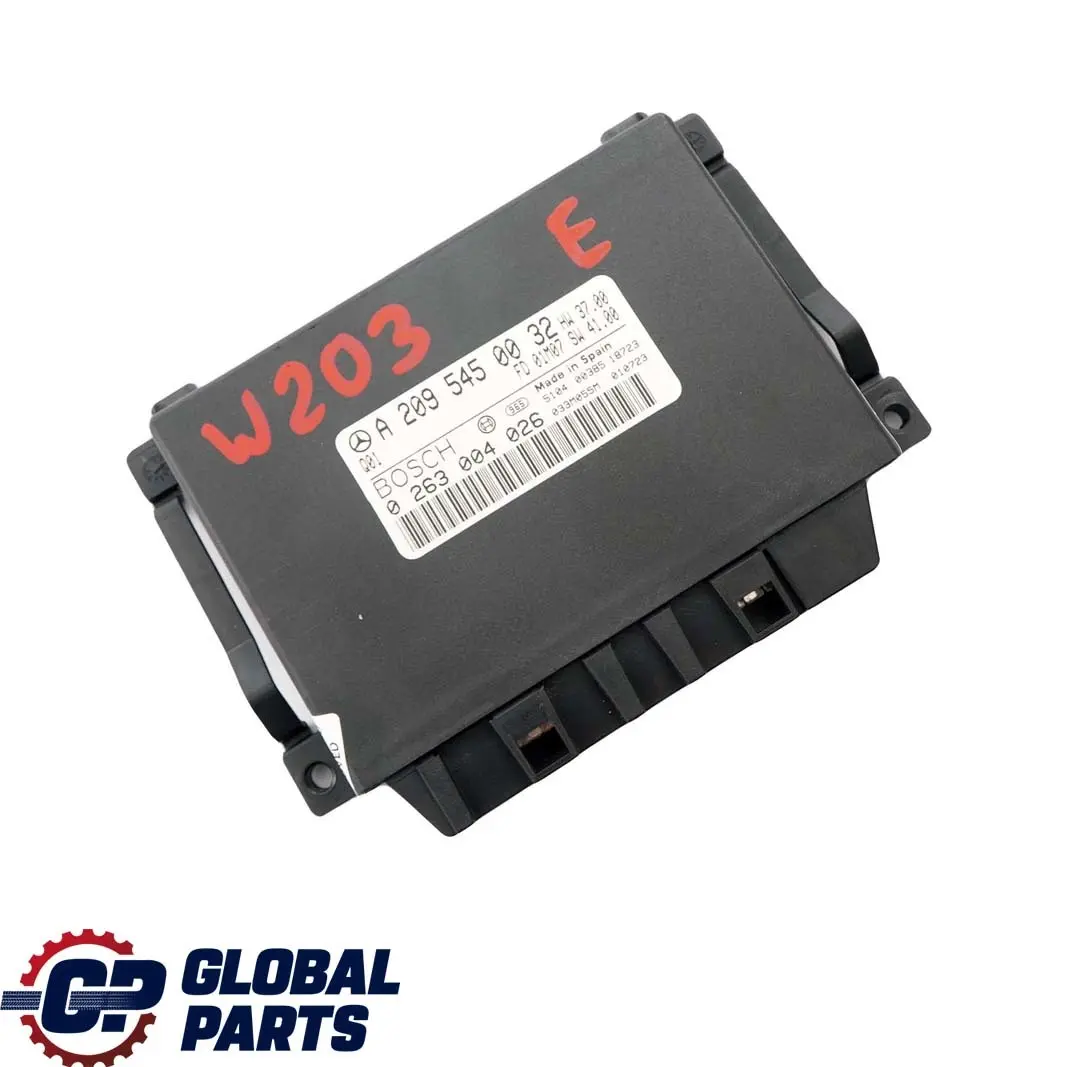 Sensore Parcheggio Modulo Controllo Distanza per Mercedes S203 W203 con numero di parte A2095450032 Mercedes S203 W203 Sensore Parcheggio Modulo Controllo Distanza - SKU A2095450032 - Numero di parte A2095450032