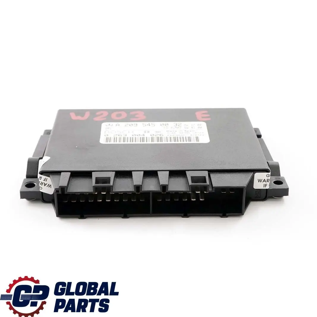 Sensore Parcheggio Modulo Controllo Distanza per Mercedes S203 W203 con numero di parte A2095450032 Mercedes S203 W203 Sensore Parcheggio Modulo Controllo Distanza - SKU A2095450032 - Numero di parte A2095450032