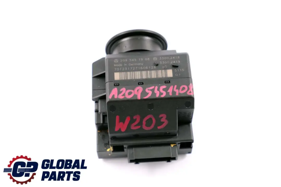 Interruttore Accensione Blocco Modulo Controllo per Mercedes W203 C209 con numero di parte A2095451908 Mercedes W203 C209 Interruttore Accensione Blocco Modulo Controllo - SKU A2095451408 - Numero di parte A2095451908