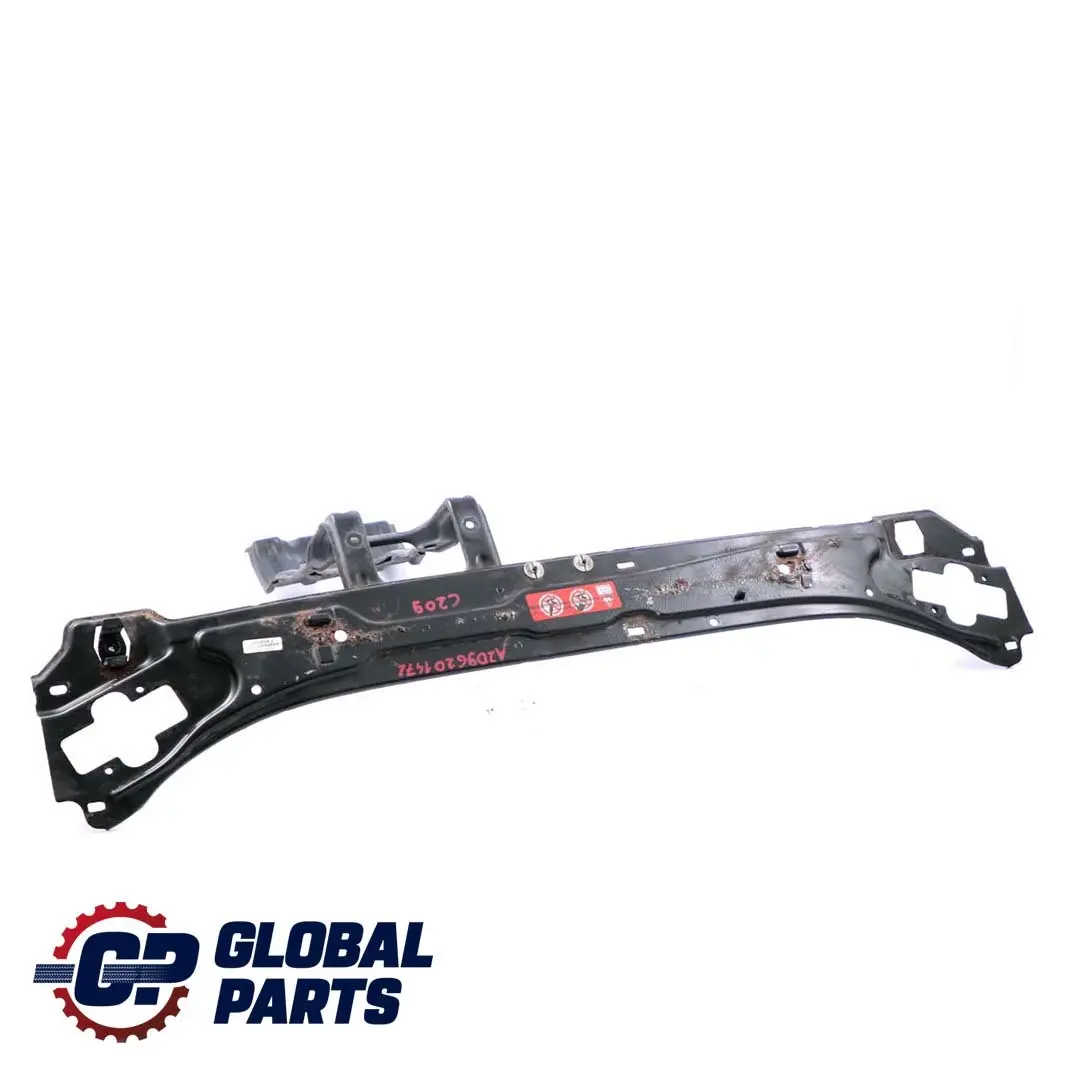 Mercedes-Benz C209 Pannello di chiusura del cofano anteriore per con numero di parte A2096201472 Mercedes-Benz C209 Pannello di chiusura del cofano anteriore - SKU A2096201472 - Numero di parte A2096201472