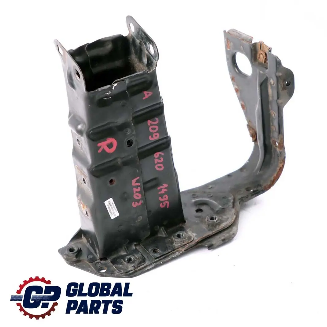  Soporte Parachoques Mercedes W203 C209 Impactos Delantero Derecho - SKU A2096201495 - Número de pieza A2096201495