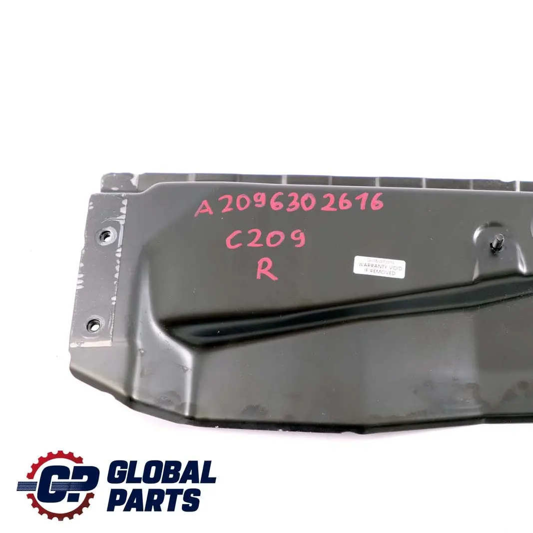 Mercedes-Benz CLK-Class C209 W209 Reinforcement Panel Right O/S to with Part number A2096302616 Mercedes-Benz CLK-Class C209 W209 Reinforcement Panel Right O/S - SKU A2096302616 - Part number A2096302616