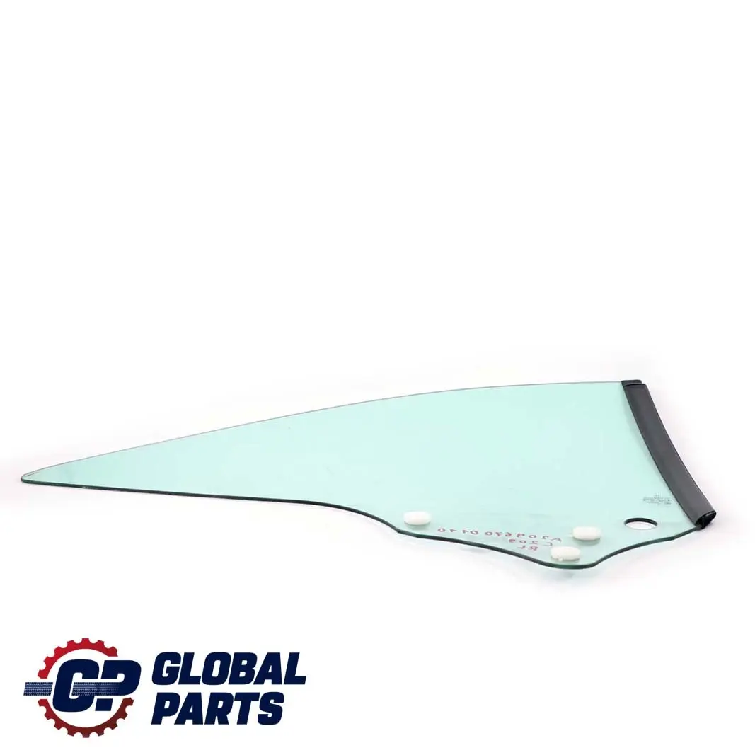 Mercedes-Benz CLK-Class C209 Rear Left N/S Window Glass Green AS2 to with Part number A2096700110 Mercedes-Benz CLK-Class C209 Rear Left N/S Window Glass Green AS2 - SKU A2096700110 - Part number A2096700110