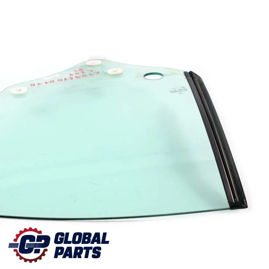 Hinten links Fensterscheibe Grün AS2 für Mercedes C209 mit Teilenummer A2096700110 Mercedes C209 Hinten links Fensterscheibe Grün AS2 - SKU A2096700110 - Teilenummer A2096700110
