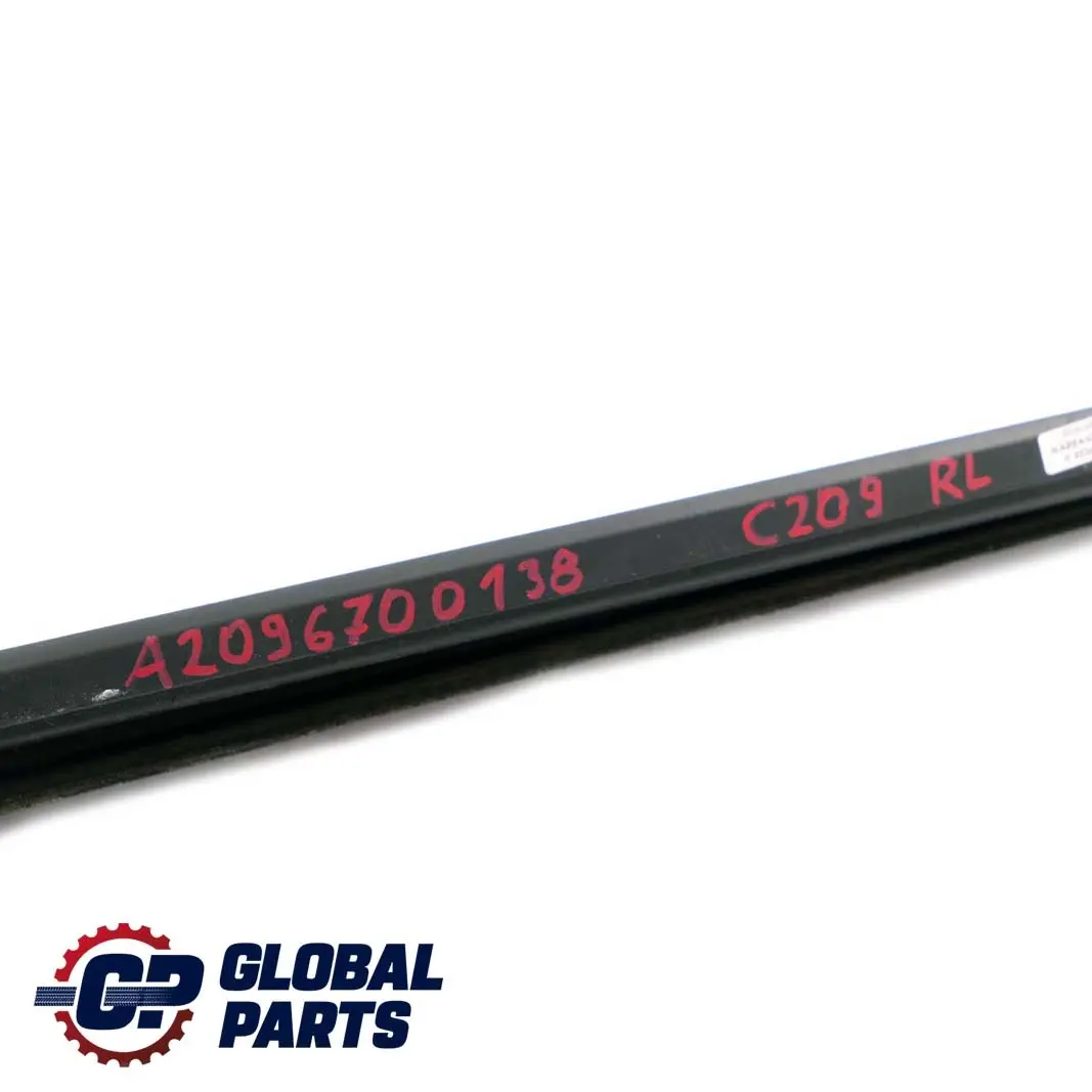 CLK-Class C209 Rear Left N/S Window Strip Moulding Seal to Mercedes with Part number A2096700138 Mercedes CLK-Class C209 Rear Left N/S Window Strip Moulding Seal - SKU A2096700138 - Part number A2096700138