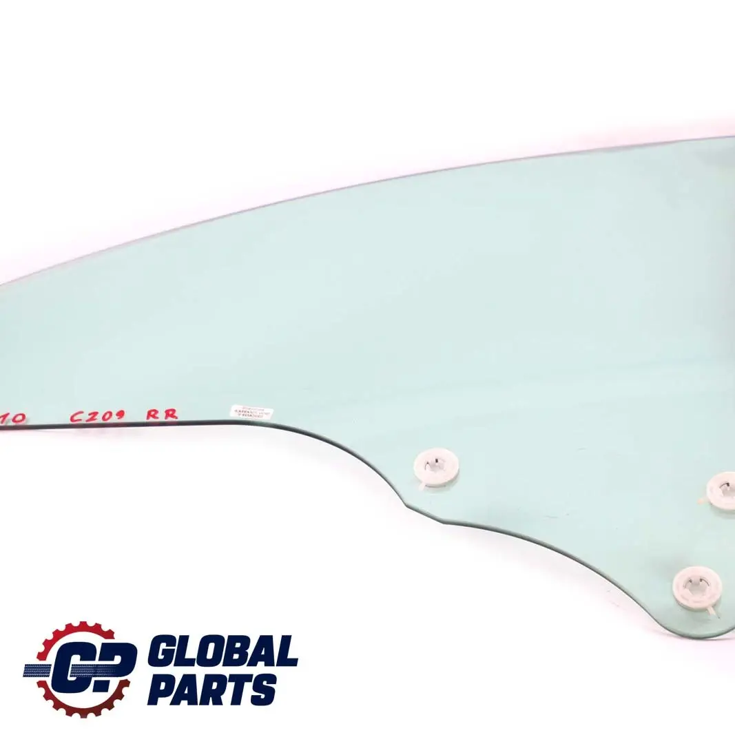 Mercedes CLK C209 Rear Right O/S Window Glass Green AS2 - SKU A2096700210 - Part number A2096700210