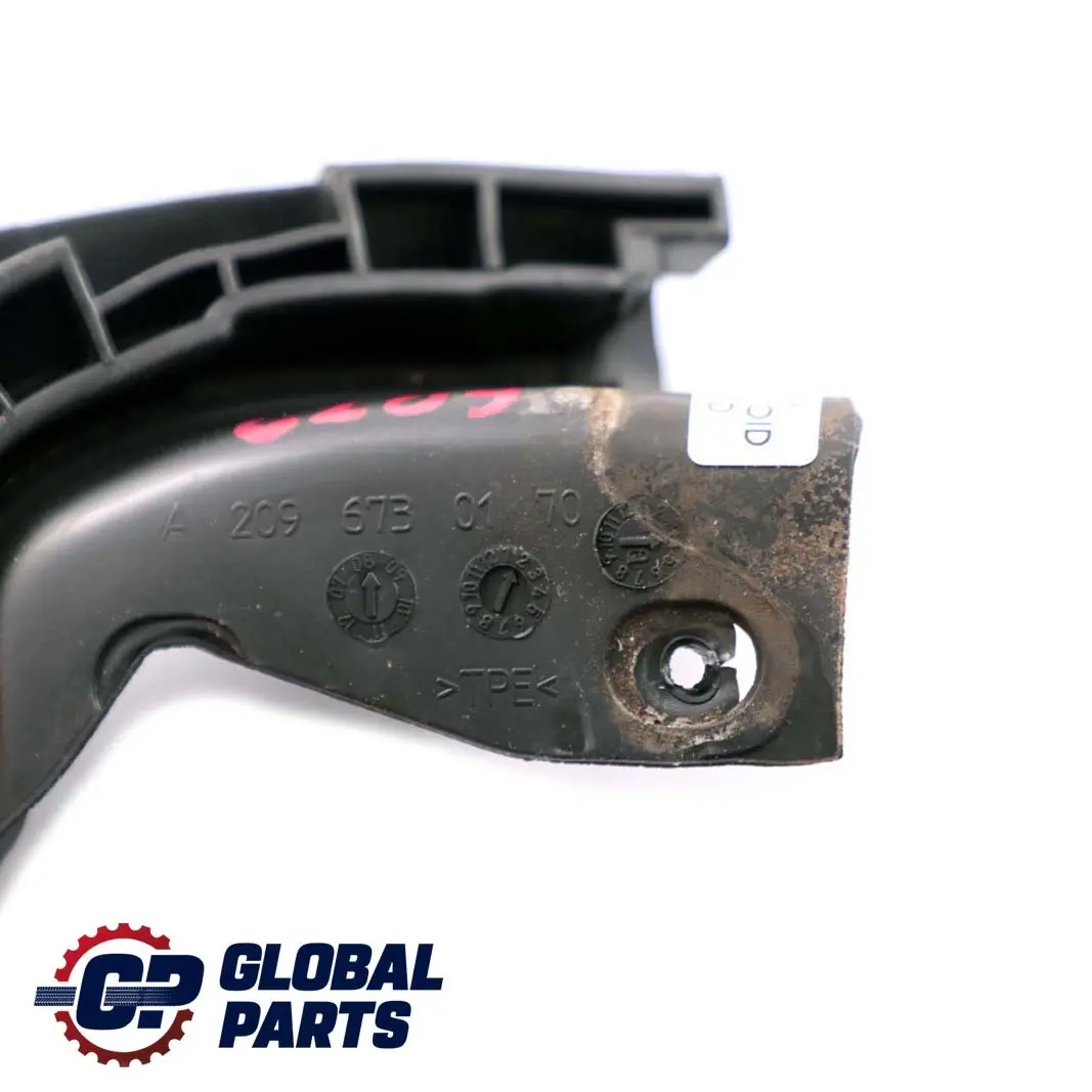 CLK-Class C209 W209 Rear Left N/S Window Seal Edge Cover to Mercedes with Part number A2096730170 Mercedes CLK-Class C209 W209 Rear Left N/S Window Seal Edge Cover - SKU A2096730170 - Part number A2096730170