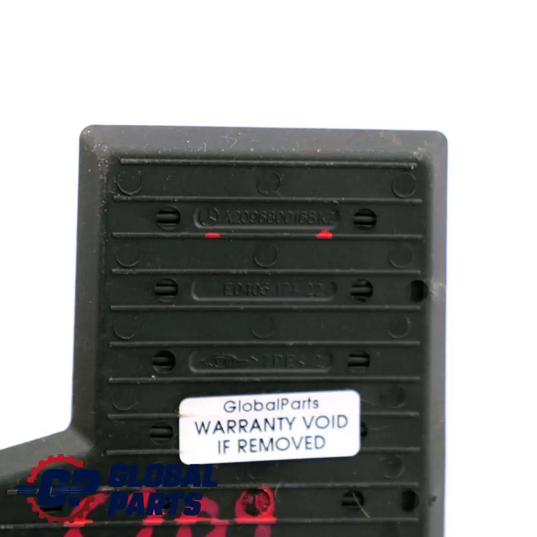 Centre Console Ashtray Tray Rubber Mat to Mercedes C209 W209 with Part number A2096800168 Mercedes C209 W209 Centre Console Ashtray Tray Rubber Mat - SKU A2096800168 - Part number A2096800168