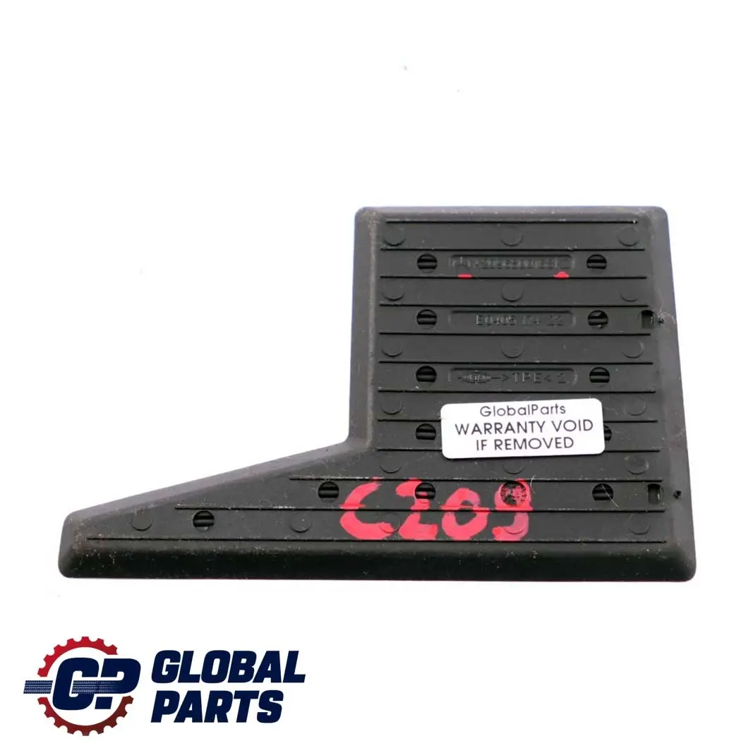 Alfombrilla de goma para cenicero consola central para Mercedes C209 W209 con número de pieza A2096800168 Mercedes C209 W209 Alfombrilla de goma para cenicero consola central - SKU A2096800168 - Número de pieza A2096800168