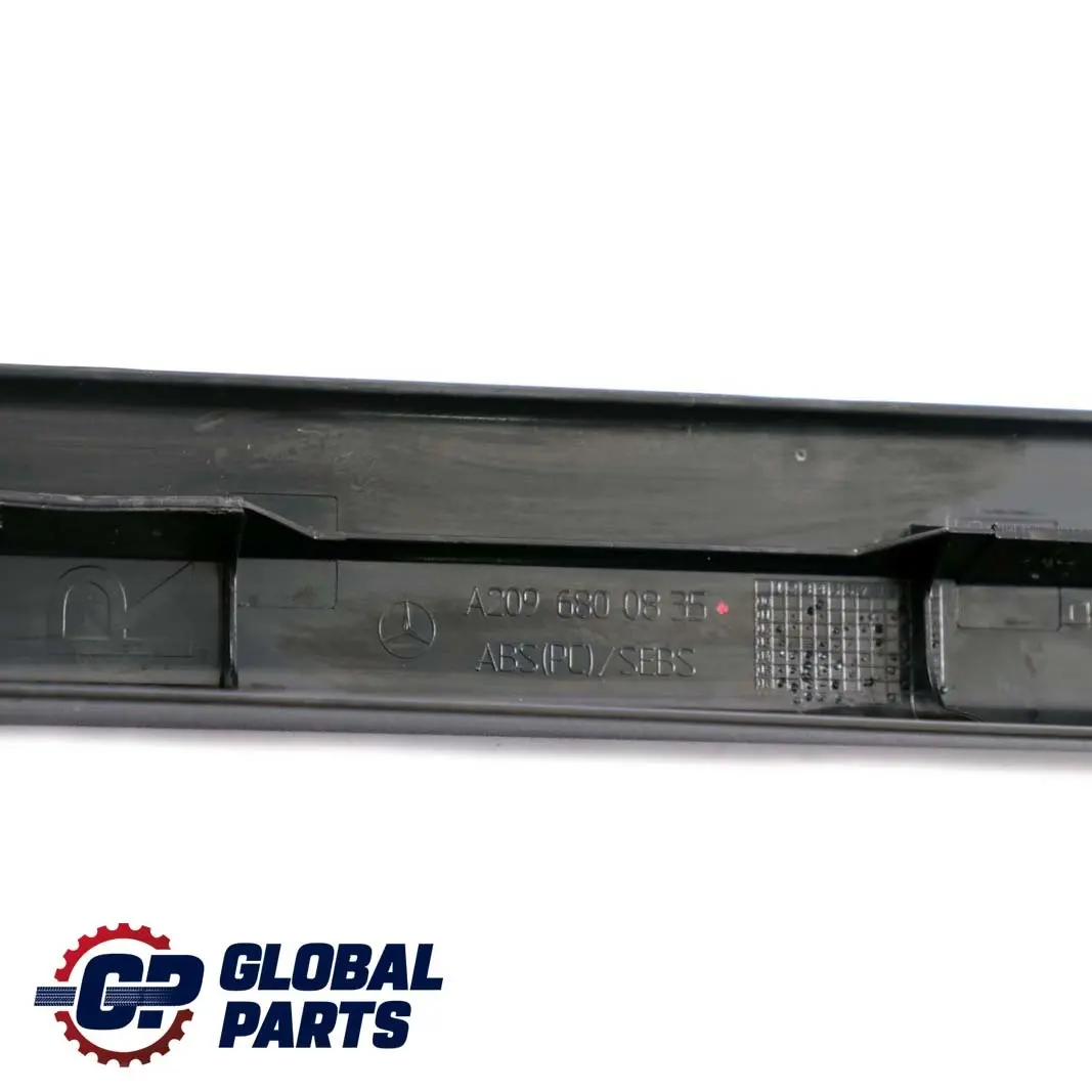 Mercedes CLK-Class C209 W209 Right O/S Door Sill Step Plate Entrance Cover Trim - SKU A2096800835 - Part number A2096800835