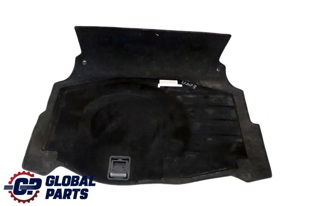 Boot Loading Floor Carpet Cover Trunk Black to Mercedes W203 with Part number A2096801142 Mercedes W203 Boot Loading Floor Carpet Cover Trunk Black - SKU A2096801142 - Part number A2096801142