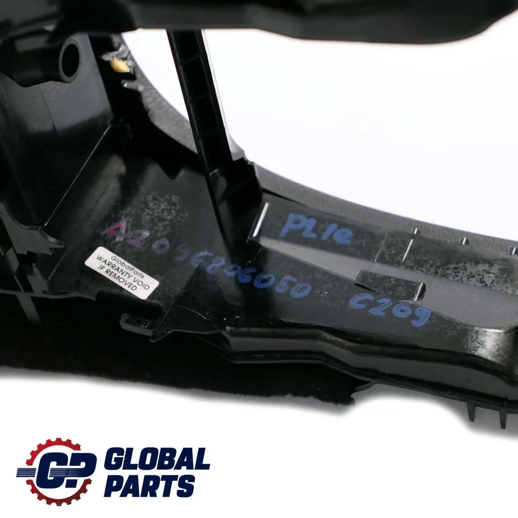 Mercedes-Benz CLK-Class C209 W209 Centre Console Armrest Trim Black to with Part number A2096806250 Mercedes-Benz CLK-Class C209 W209 Centre Console Armrest Trim Black - SKU A2096806050 - Part number A2096806250