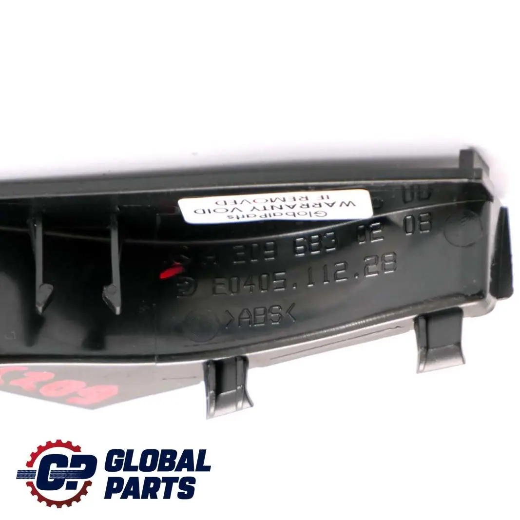Mercedes CLK-Class C209 W209 Front Ashtray Side Cover Trim Blank - SKU A2096830208 - Part number A2096830208