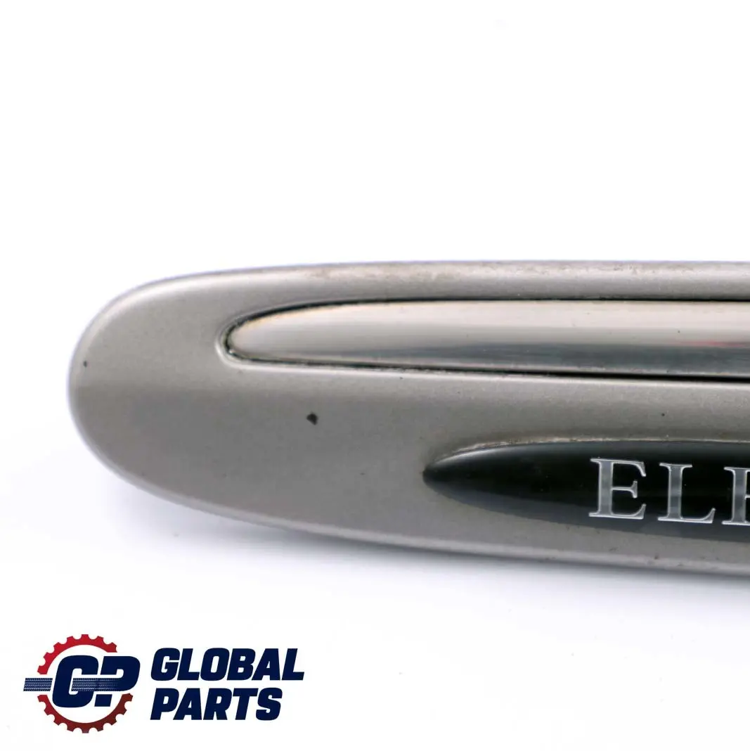 Front Left Moulding Trim Cubanite Silver to Mercedes CLK C209 W209 with Part number A2096902162 Mercedes CLK C209 W209 Front Left Moulding Trim Cubanite Silver - SKU A2096902162-CS - Part number A2096902162