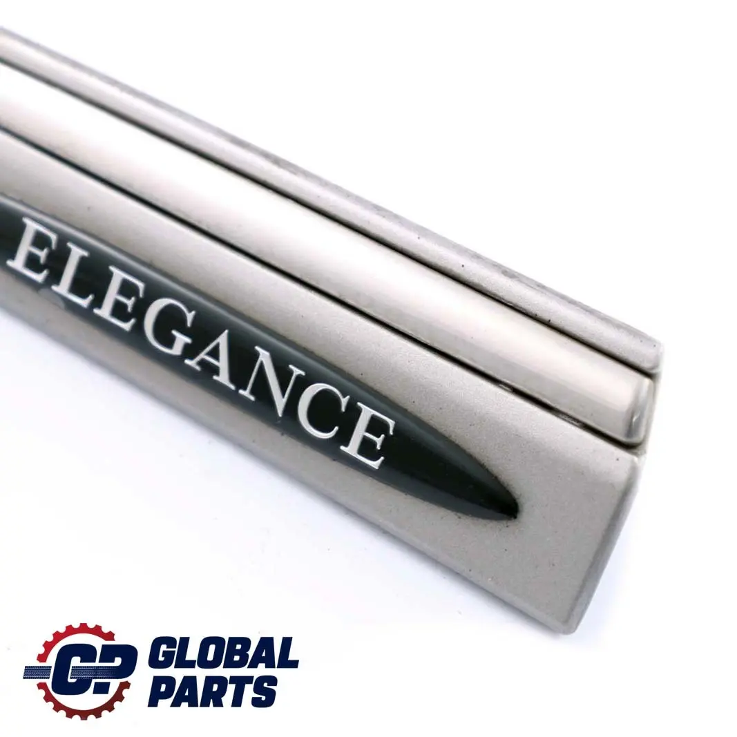 Front Left Moulding Trim Cubanite Silver to Mercedes CLK C209 W209 with Part number A2096902162 Mercedes CLK C209 W209 Front Left Moulding Trim Cubanite Silver - SKU A2096902162-CS - Part number A2096902162