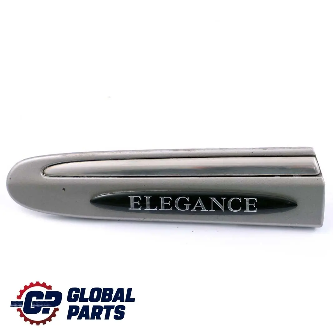 Front Left Moulding Trim Cubanite Silver to Mercedes CLK C209 W209 with Part number A2096902162 Mercedes CLK C209 W209 Front Left Moulding Trim Cubanite Silver - SKU A2096902162-CS - Part number A2096902162