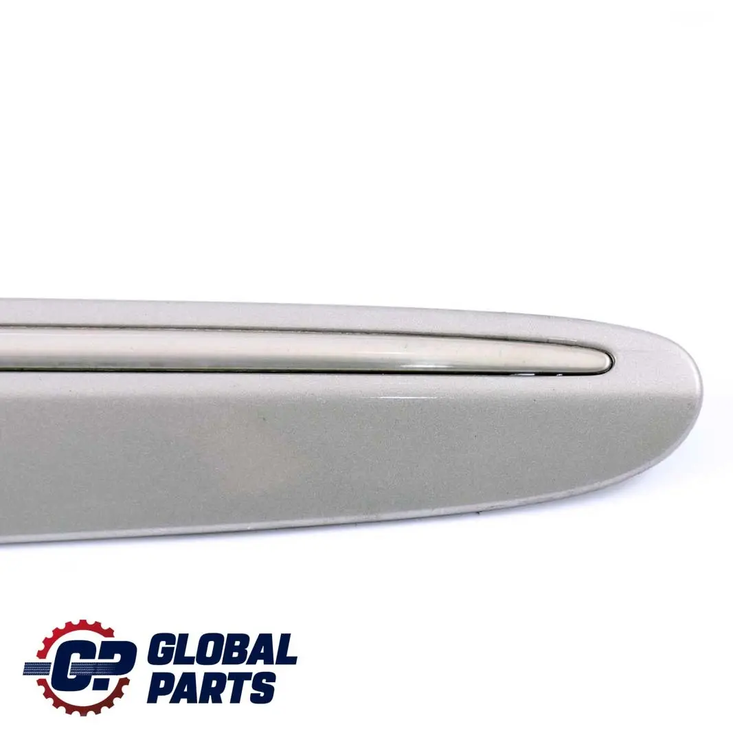 Left Moulding Trim N/S Cubanite Silver to Mercedes CLK C209 W209 Rear with Part number A2096902562 Mercedes CLK C209 W209 Rear Left Moulding Trim N/S Cubanite Silver - SKU A2096902562-CS - Part number A2096902562