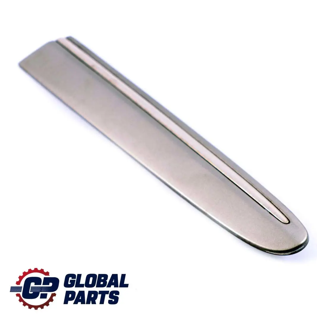 Left Moulding Trim N/S Cubanite Silver to Mercedes CLK C209 W209 Rear with Part number A2096902562 Mercedes CLK C209 W209 Rear Left Moulding Trim N/S Cubanite Silver - SKU A2096902562-CS - Part number A2096902562