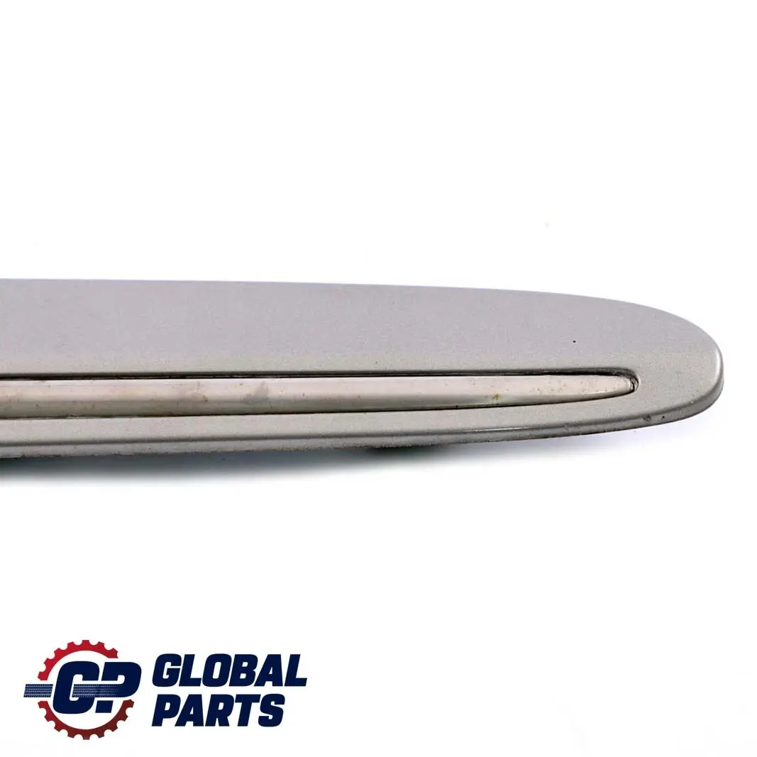 Right Moulding Trim O/S Cubanite Silver to Mercedes CLK C209 W209 Rear with Part number A2096902662 Mercedes CLK C209 W209 Rear Right Moulding Trim O/S Cubanite Silver - SKU A2096902662-CS - Part number A2096902662