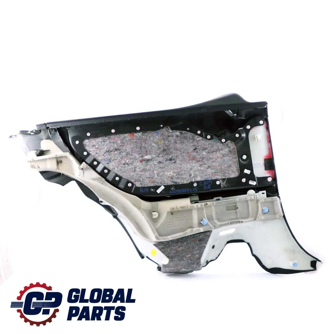 Mercedes Benz CLK C209 Rear Right O/S Lateral Trim Panel Leather Black - SKU A2096907225 - Part number A2096907225