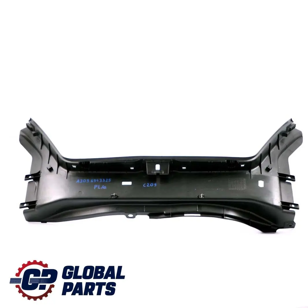 Mercedes-Benz CLK-Class C209 W209 Trunk Boot Luggage Lid Cover Trim to with Part number A2096902953 Mercedes-Benz CLK-Class C209 W209 Trunk Boot Luggage Lid Cover Trim - SKU A2096943325 - Part number A2096902953