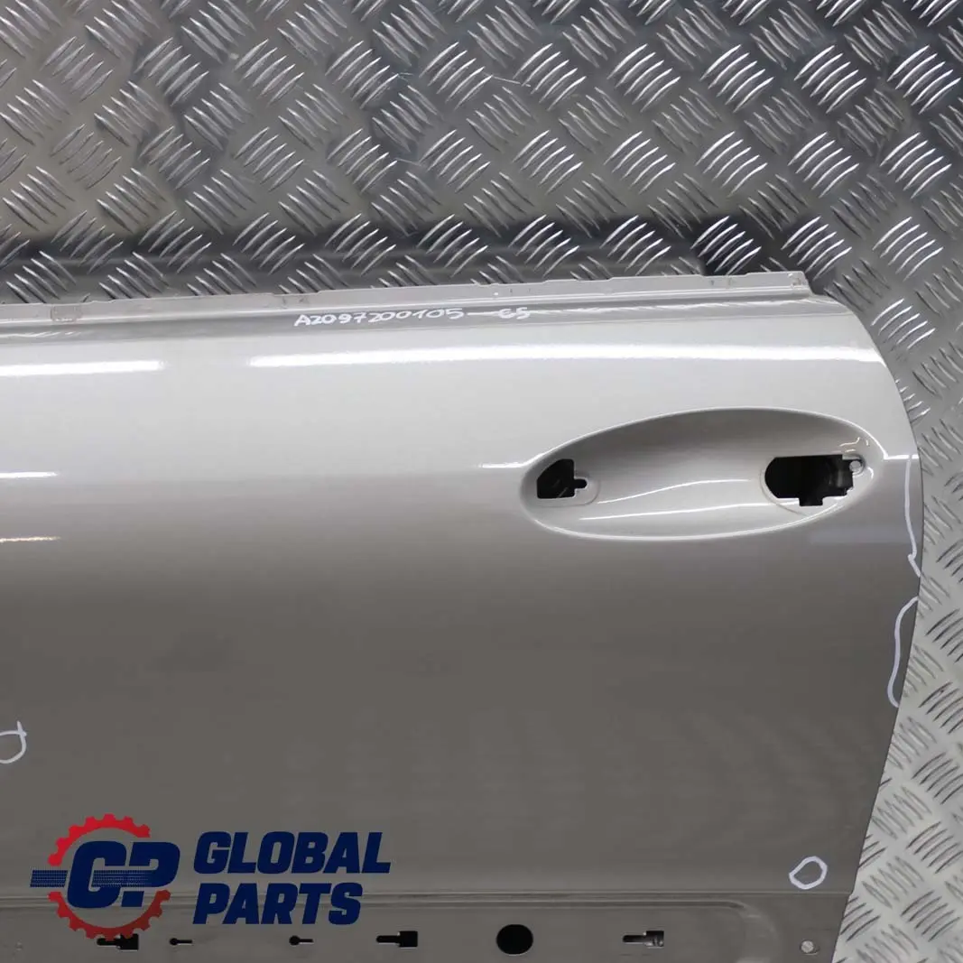 Benz CLK Class C209 Door Front Left N/S Cubanite Silver - 723 to Mercedes with Part number A2097200105 Mercedes Benz CLK Class C209 Door Front Left N/S Cubanite Silver - 723 - SKU A2097200105-CS - Part number A2097200105