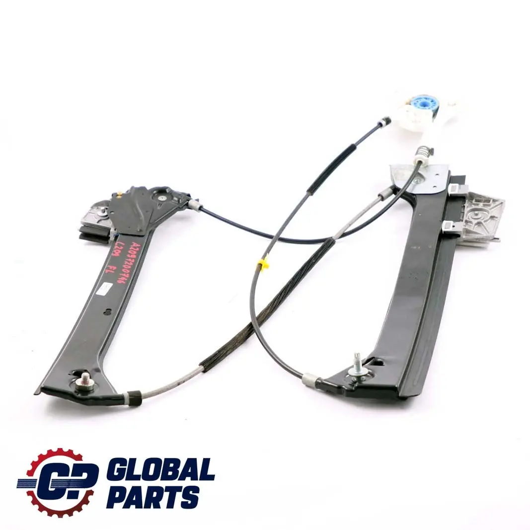 Puerta Delantera Izquierda Elevalunas Eléctrico para Mercedes CLK C209 con número de pieza A2097200746 Mercedes CLK C209 Puerta Delantera Izquierda Elevalunas Eléctrico - SKU A2097200746 - Número de pieza A2097200746