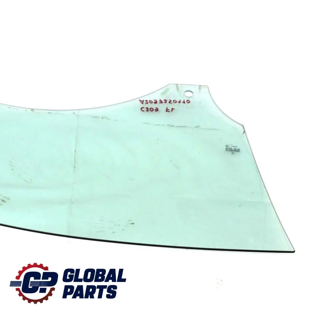 Mercedes-Benz CLK-Class C209 Front Left N/S Window Glass Green AS2 to with Part number A2097250110 Mercedes-Benz CLK-Class C209 Front Left N/S Window Glass Green AS2 - SKU A2097250110 - Part number A2097250110