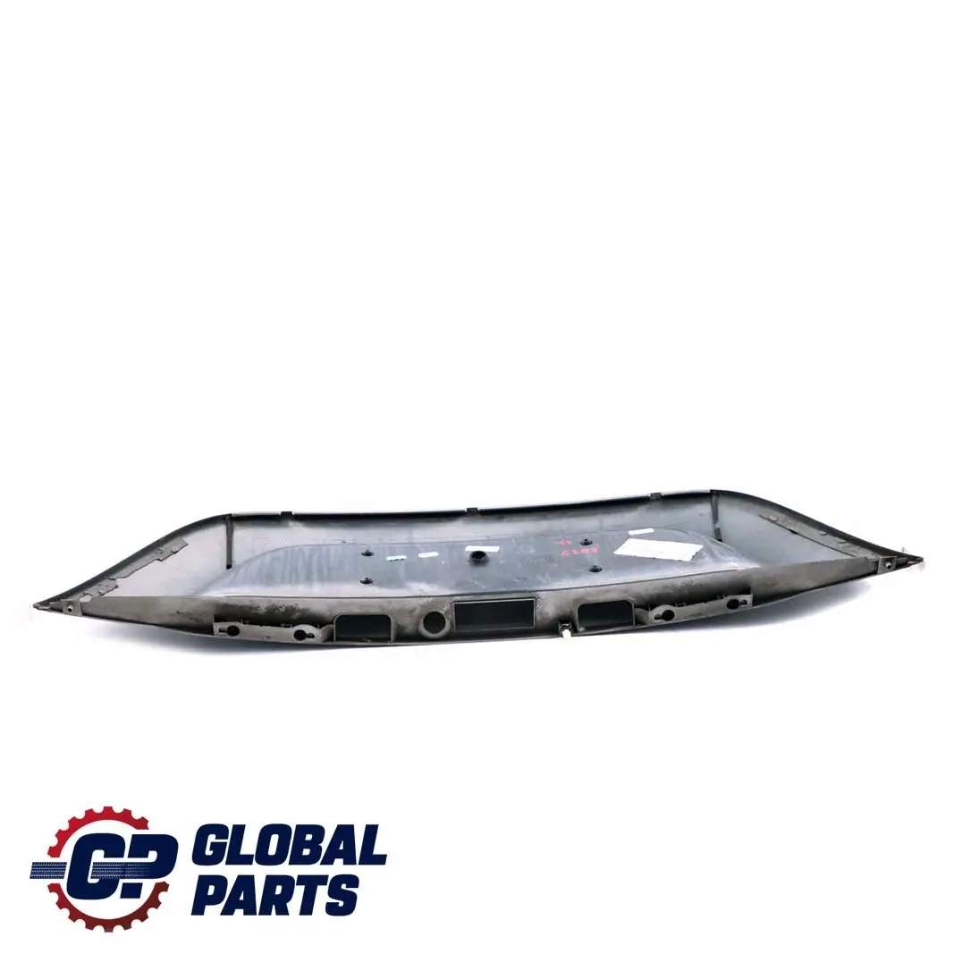 Mercedes CLK-Class C209 Rear Tailgate Trim Number Plate Trunk Cubanite Silver - SKU A2097500081-CS - Part number A2097500081
