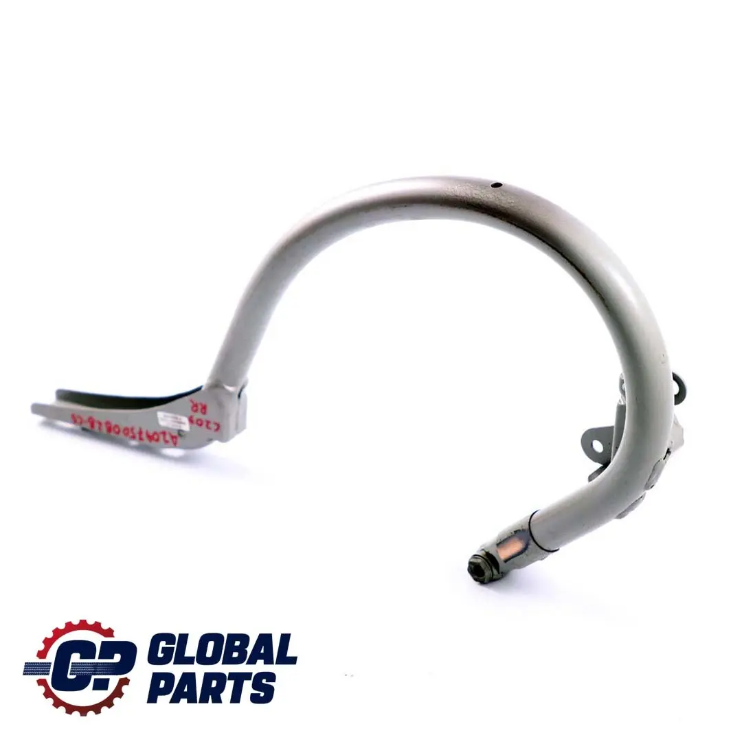 Trunk Lid Rear Right Hinge Cubanite Silver to Mercedes CLK C209 W209 with Part number A2097500828 Mercedes CLK C209 W209 Trunk Lid Rear Right Hinge Cubanite Silver - SKU A2097500828-CS - Part number A2097500828