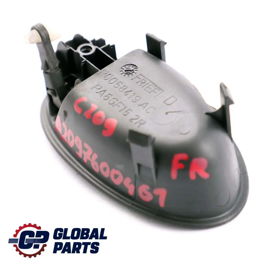 Manija de puerta interior delantera derecha para Mercedes C209 W209 con número de pieza A2097600461 Mercedes C209 W209 Manija de puerta interior delantera derecha - SKU A2097600461 - Número de pieza A2097600461