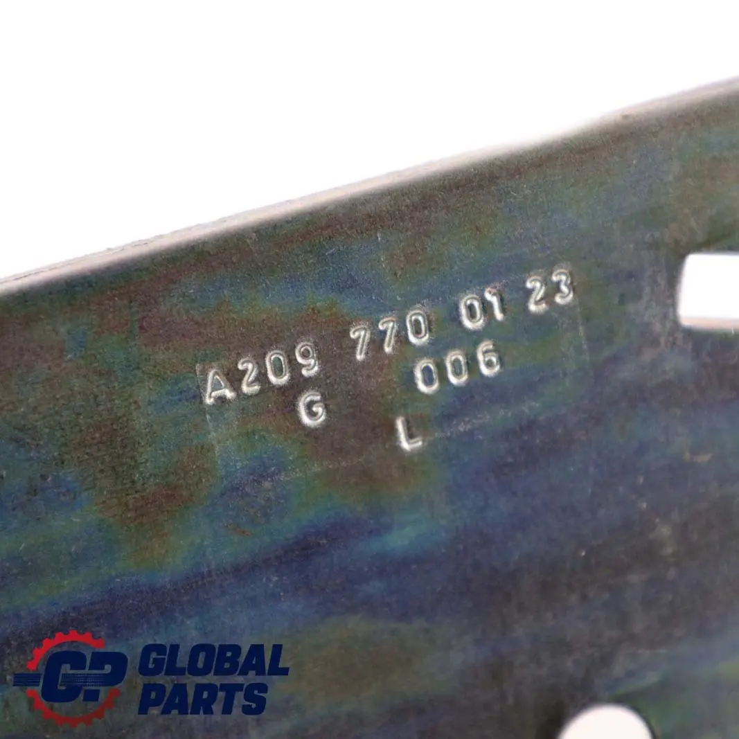 Mercedes-Benz A207 W207 Cabrio Left N/S Support Plate Holder Bracket to with Part number A2097700123 Mercedes-Benz A207 W207 Cabrio Left N/S Support Plate Holder Bracket - SKU A2097700123 - Part number A2097700123