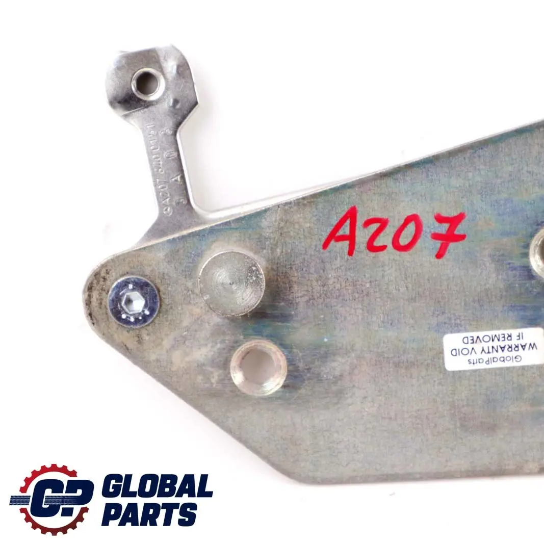Mercedes-Benz A207 W207 Cabrio Left N/S Support Plate Holder Bracket to with Part number A2097700123 Mercedes-Benz A207 W207 Cabrio Left N/S Support Plate Holder Bracket - SKU A2097700123 - Part number A2097700123